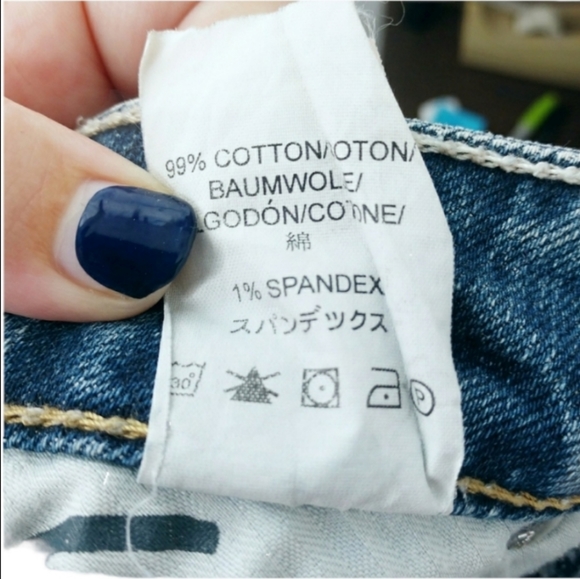 Silver Medium Wash Contrast Faded Aiko Bootcut Denim Jeans Women's Size 26 - Picture 5 of 6